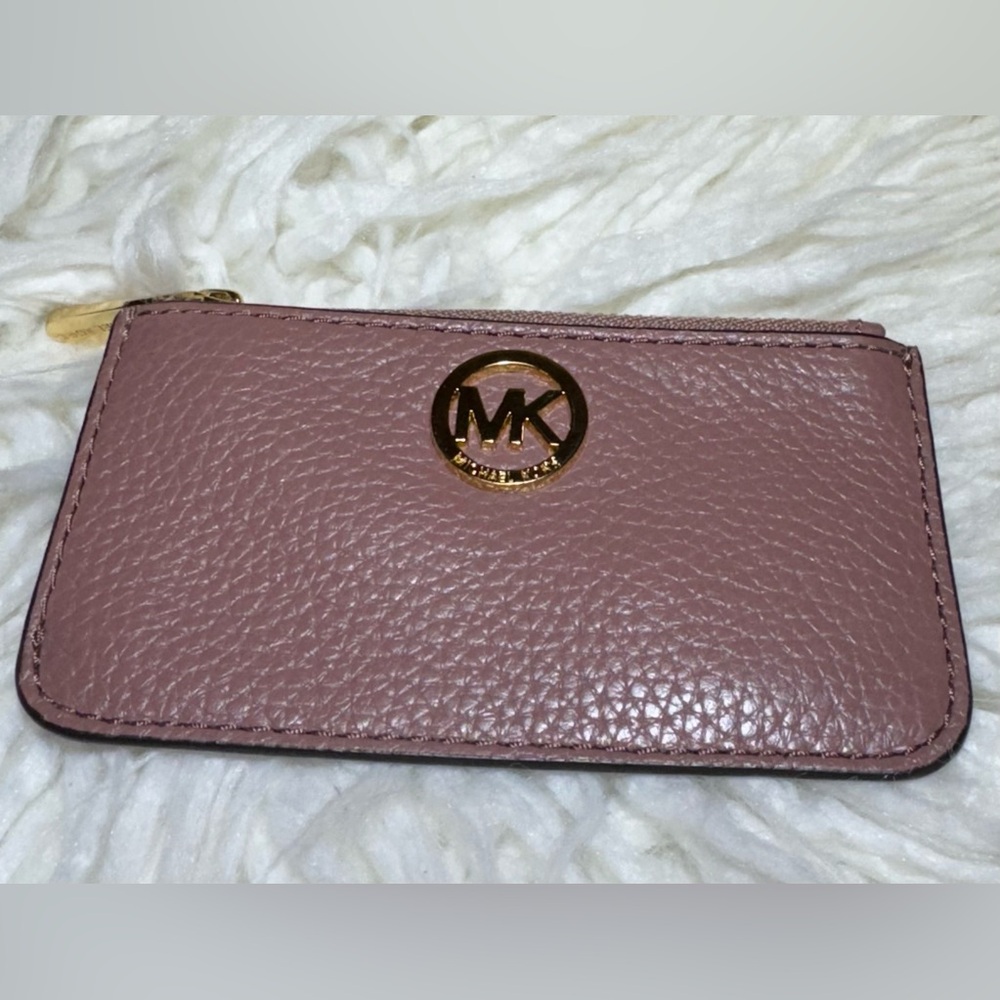 Michael Kors Jet Set Travel Coin Pouch – Blush Pink